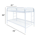Acme Furniture Thomas 02188WH Twin/Twin Bunk Bed IMAGE 5