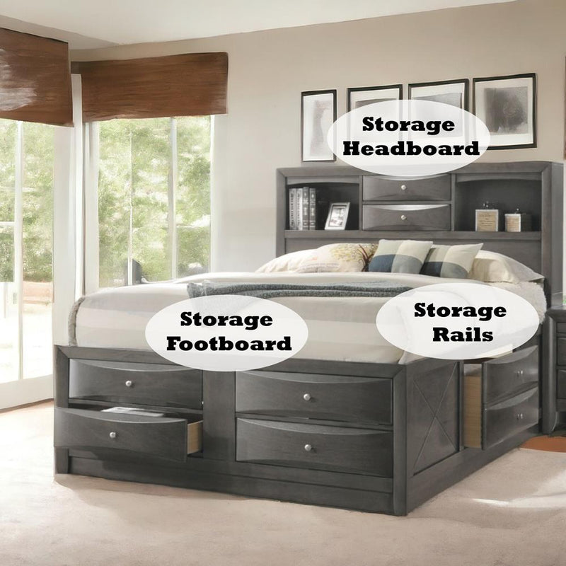 Acme Furniture Ireland 22700Q Queen Bed with Storage IMAGE 12