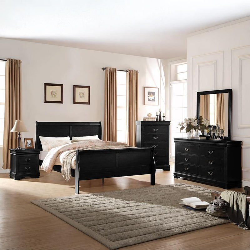 Acme Furniture Louis Philippe 23727EK EK Bed IMAGE 7