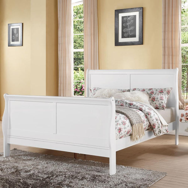 Acme Furniture Louis Philippe III Queen Sleigh Bed 24500Q IMAGE 1