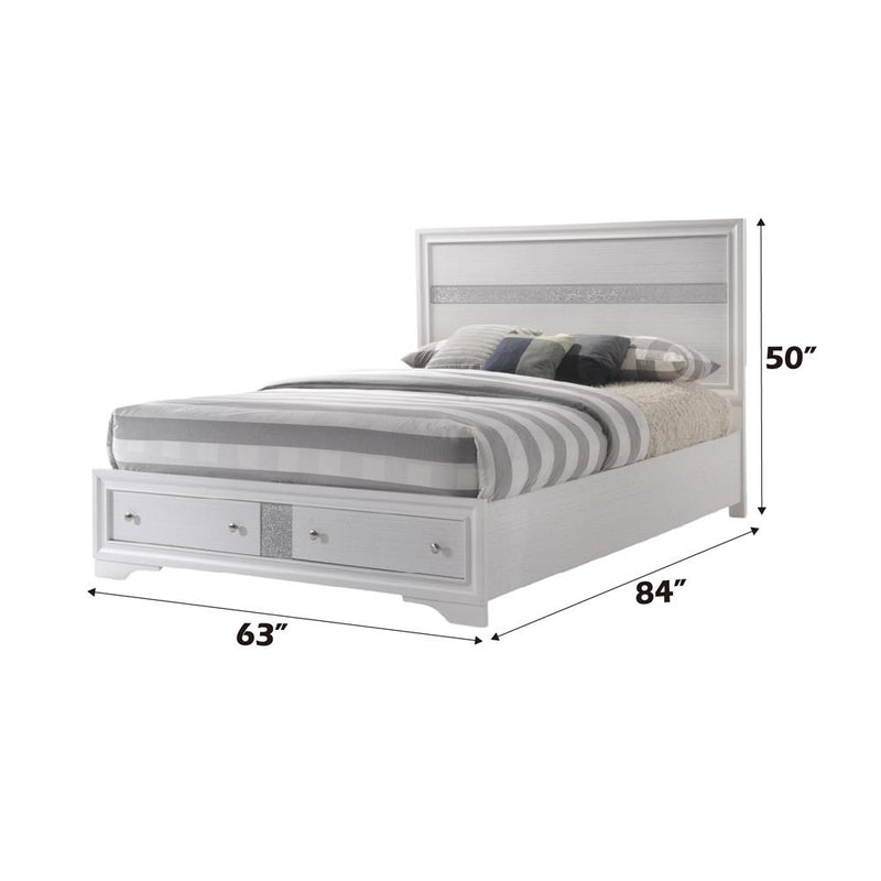 Acme Furniture Naima 25770Q Queen Bed with Storage IMAGE 7