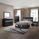 Acme Furniture Naima 25897EK EK Bed with Storage IMAGE 9