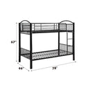 Acme Furniture Cayelynn 37385BK Twin/Twin Bunk Bed IMAGE 6