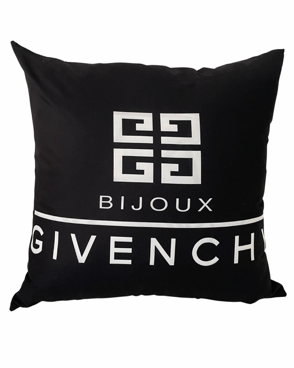 GIVENCHY BIJOUX 20x20 PILLOW COVER-BLACK &WHITE