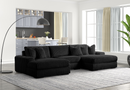 XL Sunday2 3pc Sectional (Black)