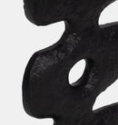 20641-02 18” Abstract Totem Sculpture w/ Marble Base