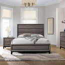  Coaster Furniture Watson 212421Q Wood Queen Panel Bed - Grey Oak IMAGE 6