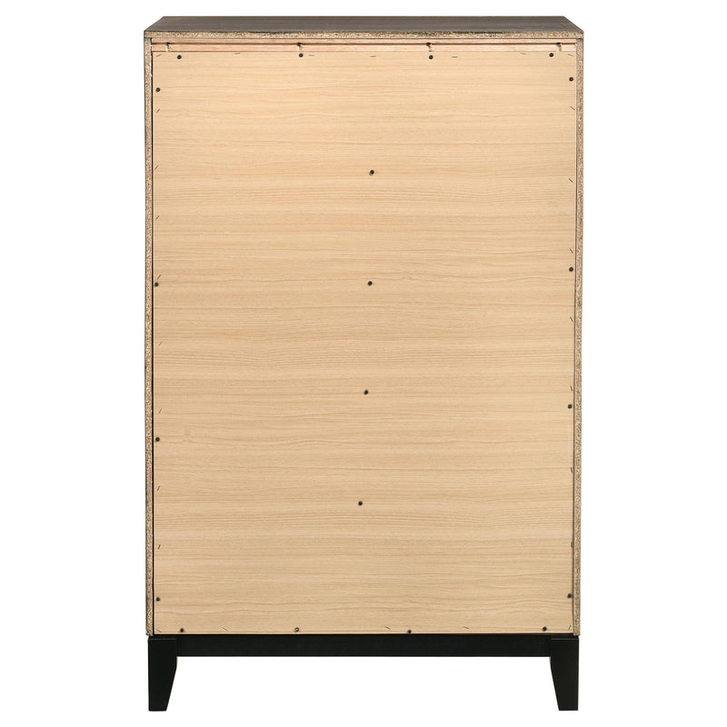  Coaster Furniture Watson 212425 5-Drawer Bedroom Chest - Grey Oak IMAGE 6