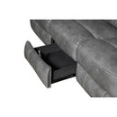  Coaster Furniture Conrad 650354 Upholstered Padded Arm Motion Sofa - Grey IMAGE 12