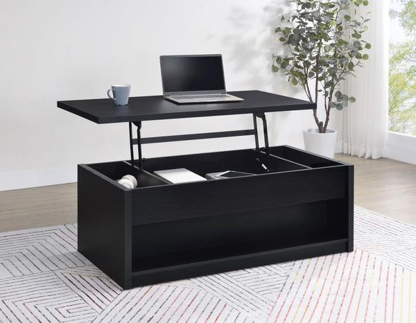 Coaster Furniture 706228 BLACK LIFT COFFEE TABLE