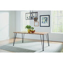  Coaster Furniture Sherman 190911 71-inch Live Edge Dining Table - Natural Acacia IMAGE 7