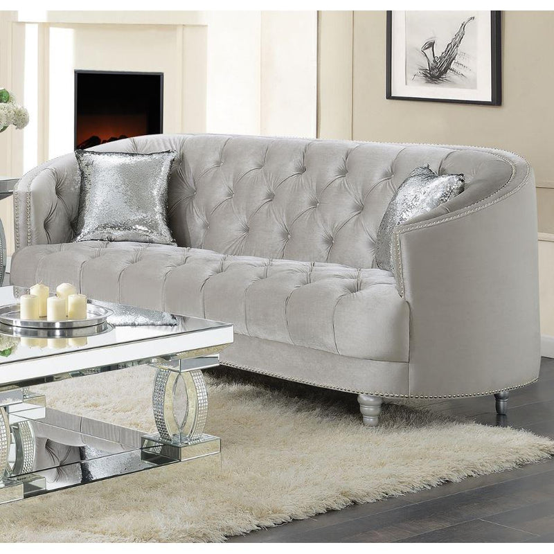 Coaster Furniture Avonlea Stationary Fabric Sofa 508461 IMAGE 1