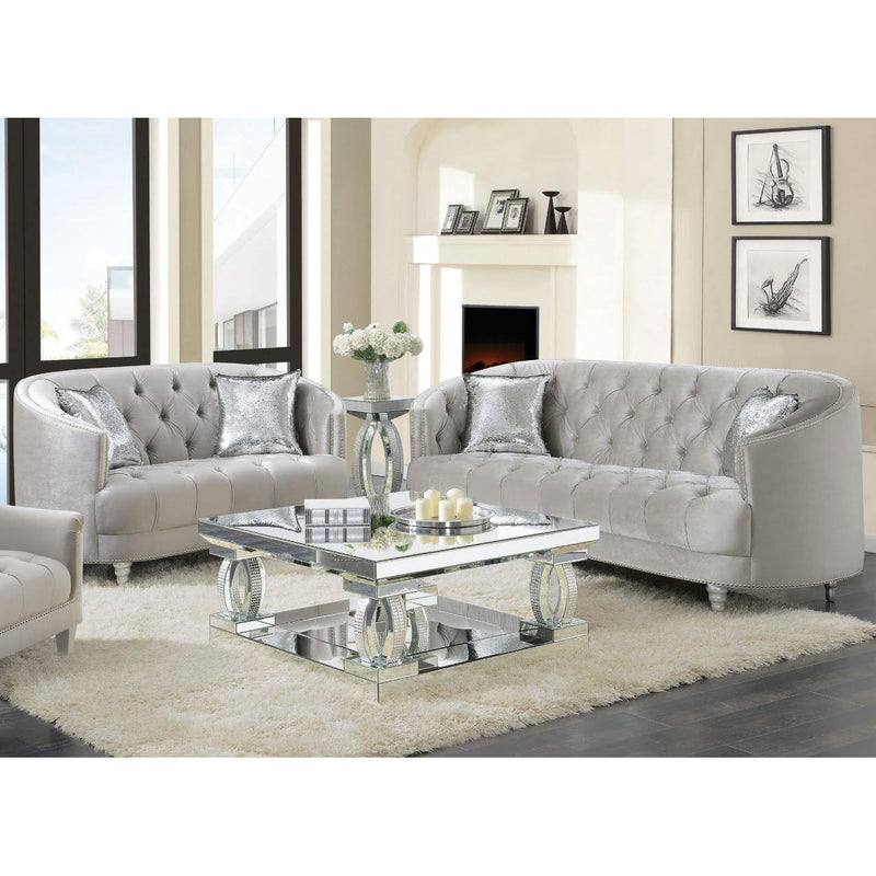 Coaster Furniture Avonlea Stationary Fabric Sofa 508461 IMAGE 2