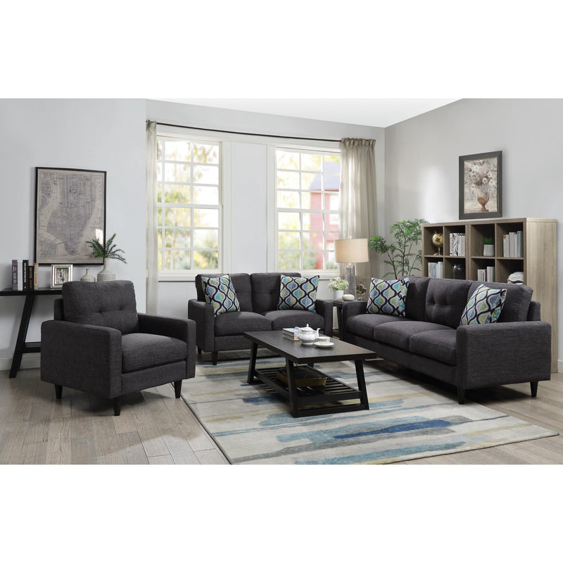 Coaster Furniture Watsonville Stationary Fabric Sofa 552001 IMAGE 6