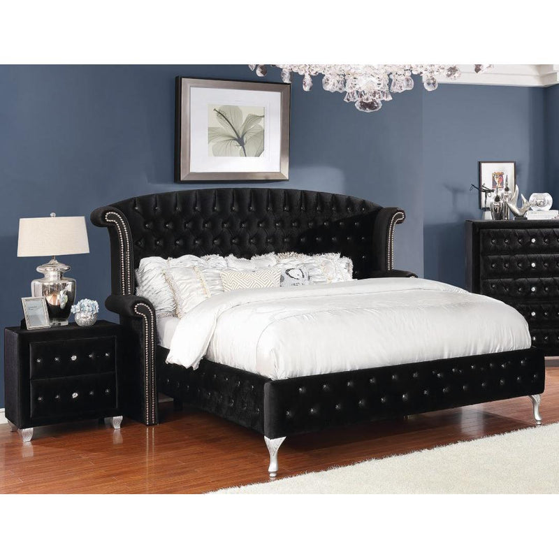 Coaster Furniture Deanna California King Upholstered Bed 206101KW IMAGE 2