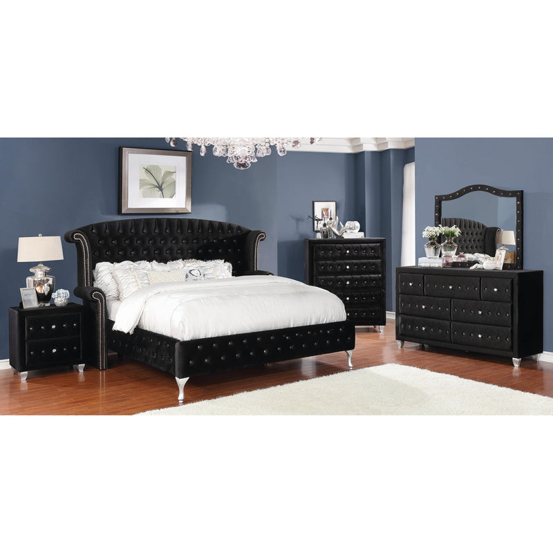 Coaster Furniture Deanna California King Upholstered Bed 206101KW IMAGE 3