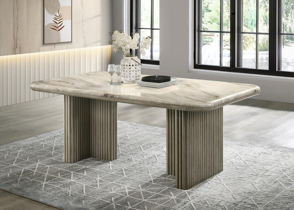 D070-T GREY OAK RECTANGULAR Dining Table