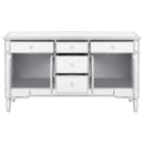  Coaster Furniture Duchess 950849 5-Drawer Mirrored Storage Accent Cabinet - Silver IMAGE 2