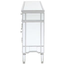  Coaster Furniture Duchess 950849 5-Drawer Mirrored Storage Accent Cabinet - Silver IMAGE 4