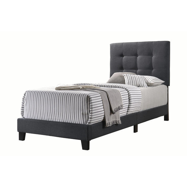 Coaster Furniture Mapes Twin Upholstered Platform Bed 305746T IMAGE 1