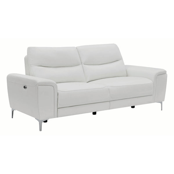Coaster Furniture Largo Power Reclining Leather Match Sofa 603394P IMAGE 1