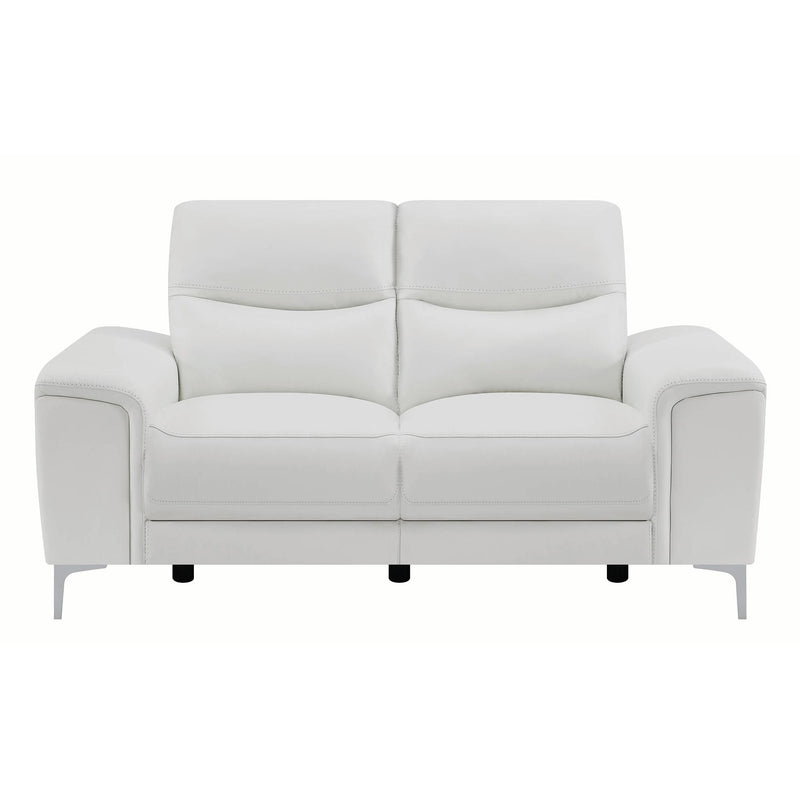 Coaster Furniture Largo Power Reclining Leather Match Loveseat 603395P IMAGE 2
