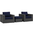 Modway Furniture Outdoor Seating Sets EEI-1891-CHC-NAV-SET IMAGE 3