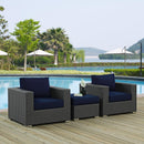 Modway Furniture Outdoor Seating Sets EEI-1891-CHC-NAV-SET IMAGE 6