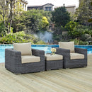 Modway Furniture Outdoor Seating Sets EEI-1905-GRY-BEI-SET IMAGE 6