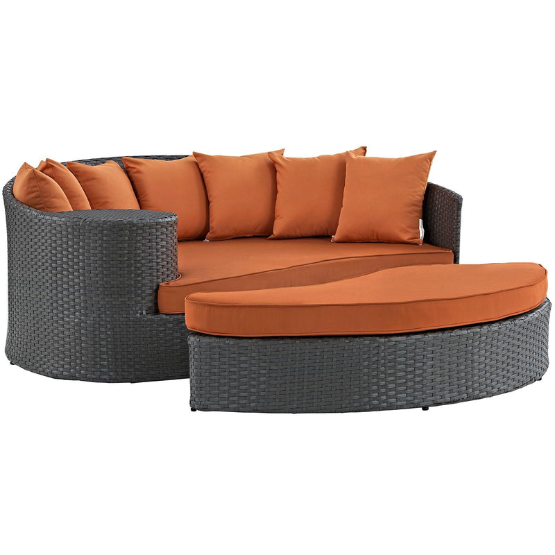 Modway Furniture Outdoor Seating Daybed EEI-1982-CHC-TUS IMAGE 2