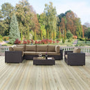 Modway Furniture Outdoor Seating Sets EEI-2157-EXP-MOC-SET IMAGE 9