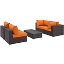 Modway Furniture Outdoor Seating Sets EEI-2163-EXP-ORA-SET IMAGE 3