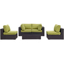 Modway Furniture Outdoor Seating Sets EEI-2163-EXP-PER-SET IMAGE 2
