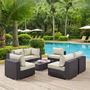 Modway Furniture Outdoor Seating Sets EEI-2164-EXP-BEI-SET IMAGE 8