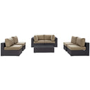 Modway Furniture Outdoor Seating Sets EEI-2164-EXP-MOC-SET IMAGE 2