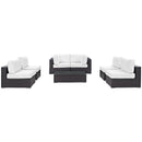 Modway Furniture Outdoor Seating Sets EEI-2164-EXP-WHI-SET IMAGE 2