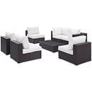 Modway Furniture Outdoor Seating Sets EEI-2164-EXP-WHI-SET IMAGE 4