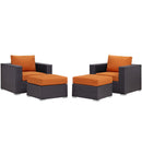 Modway Furniture Outdoor Seating Sets EEI-2202-EXP-ORA-SET IMAGE 2