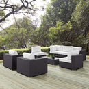 Modway Furniture Outdoor Seating Sets EEI-2203-EXP-WHI-SET IMAGE 8