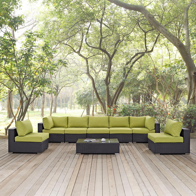 Modway Furniture Outdoor Seating Sets EEI-2205-EXP-PER-SET IMAGE 8