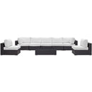Modway Furniture Outdoor Seating Sets EEI-2205-EXP-WHI-SET IMAGE 1