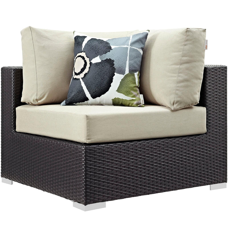 Modway Furniture Outdoor Seating Sets EEI-2362-EXP-BEI-SET IMAGE 2