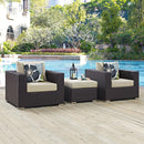 Modway Furniture Outdoor Seating Sets EEI-2363-EXP-BEI-SET IMAGE 5