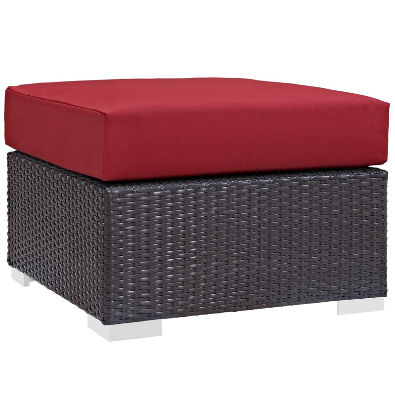 Modway Furniture Outdoor Seating Sets EEI-2372-EXP-RED-SET IMAGE 4