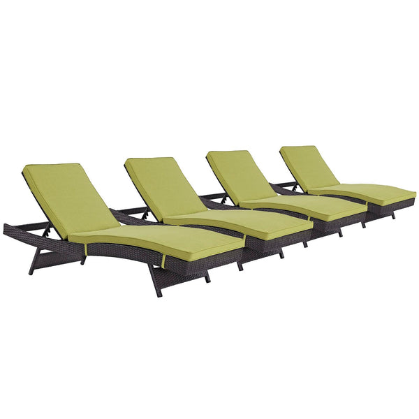 Modway Furniture Outdoor Seating Chaises EEI-2429-EXP-PER-SET IMAGE 1