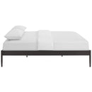 Modway Furniture King Bed Frame MOD-5475-BRN IMAGE 3