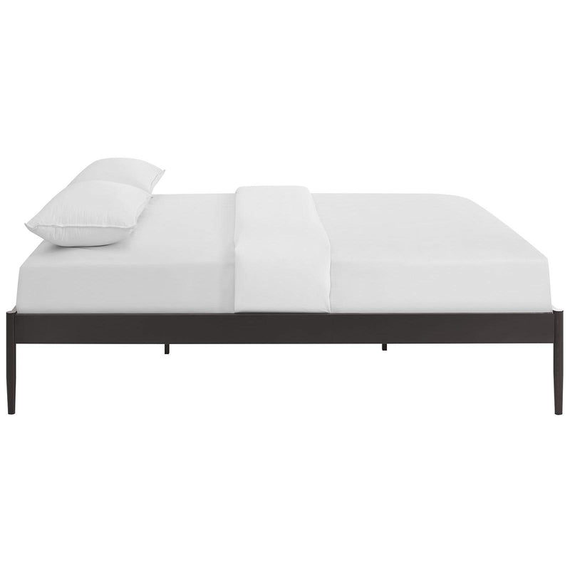 Modway Furniture King Bed Frame MOD-5475-BRN IMAGE 3
