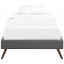 Modway Furniture Twin Bed Frame MOD-5887-GRY IMAGE 4