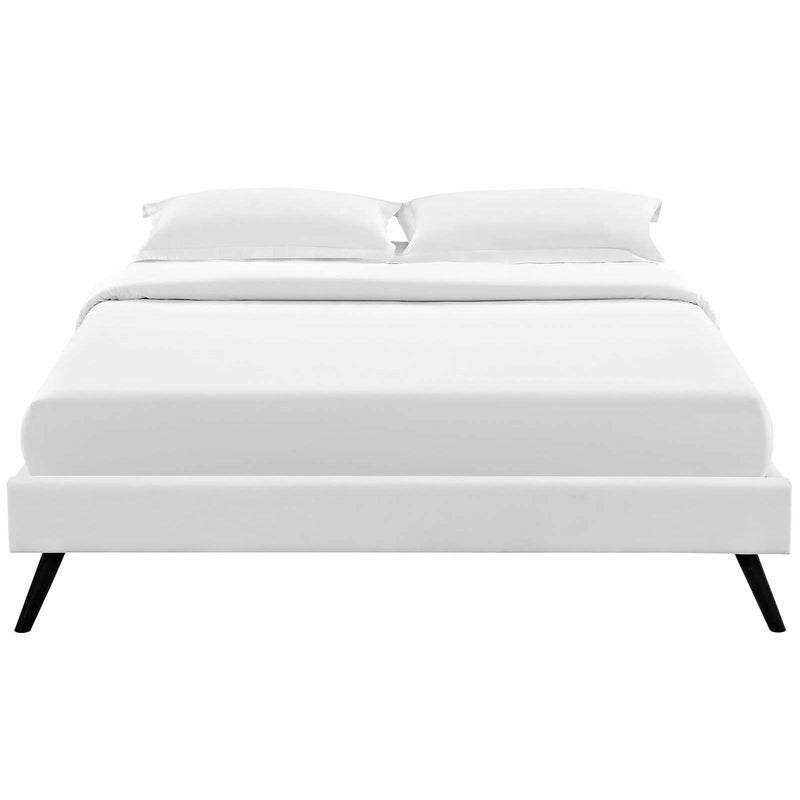 Modway Furniture King Bed Frame MOD-5892-WHI IMAGE 4