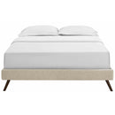 Modway Furniture King Bed Frame MOD-5893-BEI IMAGE 4